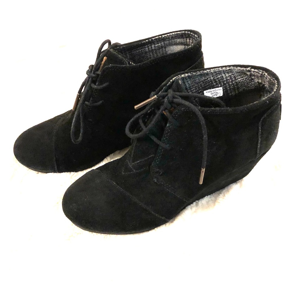 TOMS ‘Desert’ Wedge Bootie